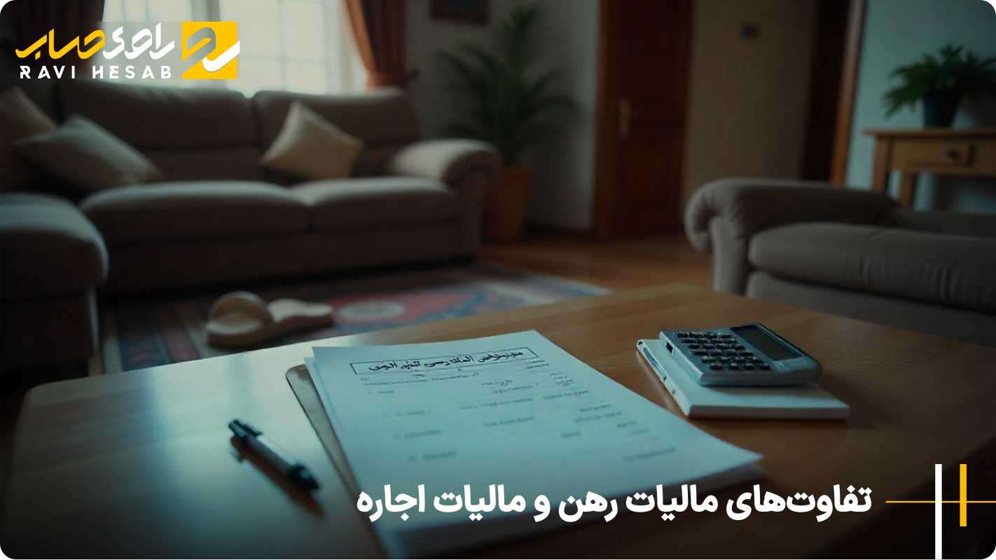 تفاوت های مالیات رهن و مالیات اجاره